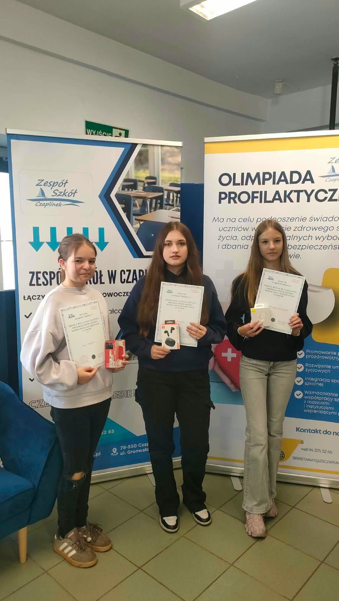 Działania profilaktyczne w Zespole Szkół w Czaplinku